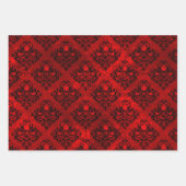 Herrlich gotische Schädel und Designs Geschenkpapier Set (Vorderseite 3)