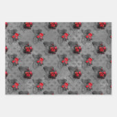 Herrlich gotische Schädel und Designs Geschenkpapier Set (Vorderseite 2)