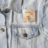 Herrlich ist er gestiegener Knopf Button (Beispiel)