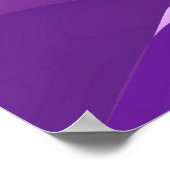 herrlich lila poster (Ecke)