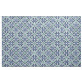 Herrlich marokkanisch Abstrakt - blau, weiß, grün Stoff (Fat Quarter (45,7 x 55,9 cm))
