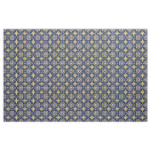 Herrlich marokkanisch Abstrakt in Blau, Gelb und W Stoff (Yard (91,4 cm))