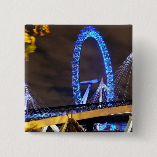 Herrlich! Millennium Wheel London Button (Vorderseite)