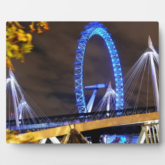 Herrlich! Millennium Wheel London Fotoplatte (Vorderseite)