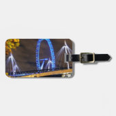Herrlich! Millennium Wheel London Gepäckanhänger (Vorderseite horizontal)