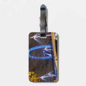 Herrlich! Millennium Wheel London Gepäckanhänger (Rückseite vertikal)