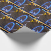 Herrlich! Millennium Wheel London Geschenkpapier (Ecke)