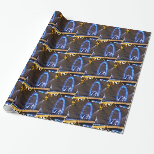 Herrlich! Millennium Wheel London Geschenkpapier (Ungerollt)
