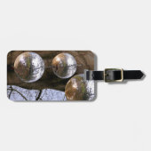 Herrlich! Mirror Balls Gepäckanhänger (Vorderseite horizontal)