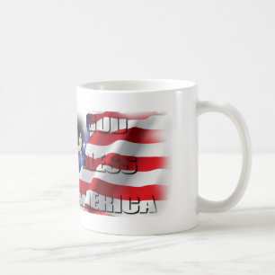 Herrlich Patriotic Gott segne Amerika Kaffeetasse