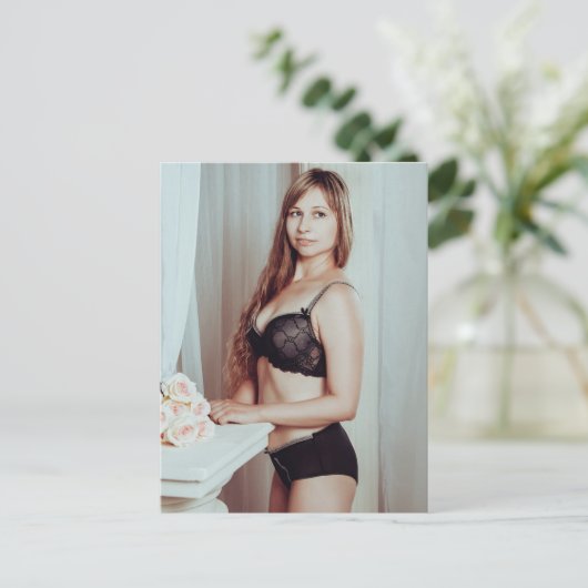 Herrlich! Postkarte (Stehend Vorderseite)