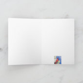 Herrlich rote Kardinal GRUSS-KARTE Karte (Innenseite)