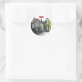 Herrlich! Rye England Runder Aufkleber (Tasche)