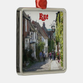 Herrlich! Rye England Silbernes Ornament (Rechts)