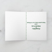 Herrlich schöne Ferien Feiertagskarte (Innenseite)