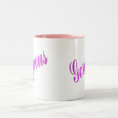 herrlich zweifarbige tasse (Mittel)