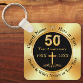 Herrliche, 50. Kirchenjubiläum, Gastgeschenke Schlüsselanhänger (Vorderseite)
