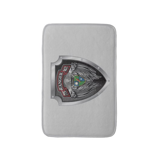 Herrliche 75. Ranger Regimental Scroll Badematte (Vorderseite Vertikal)