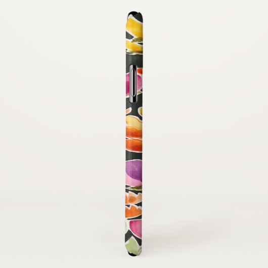 Herrliche Ansammlung - Rosa und orange Blume Case-Mate iPhone Hülle (Hinten/Rechts)