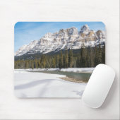 Herrliche Aussicht auf Burg Berg im Winter Mousepad (Mit Mouse)