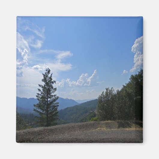 Herrliche Aussicht auf das Hayfork-Tal... Magnet (Vorne)