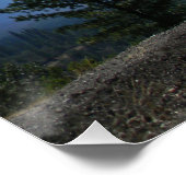 Herrliche Aussicht auf das Hayfork-Tal... Poster (Ecke)