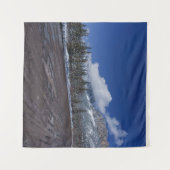 Herrliche Aussicht auf das Schloss Wandteppich (Vorderseite (Horizontal))