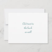 Herrliche Blume (Rückseite)