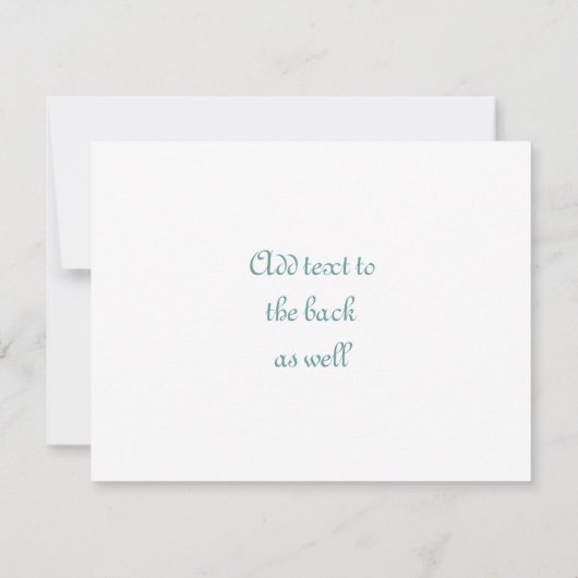 Herrliche Blume (Rückseite)