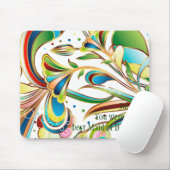 Herrliche Blume Mousepad (Mit Mouse)