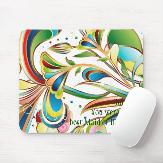 Herrliche Blume Mousepad (Mit Mouse)