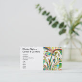 Herrliche Blume Terminkarte (Stehend Vorderseite)