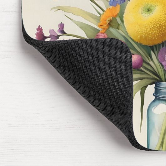 Herrliche Blumenmousepad Mousepad (Ecke)
