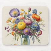 Herrliche Blumenmousepad Mousepad (Vorne)