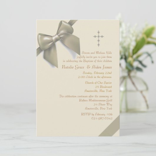 Herrliche Bogen-Einladung Einladung (Stehend Vorderseite)