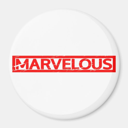 Herrliche Briefmarke Magnet (Vorne)