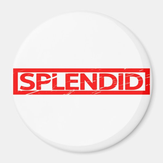 Herrliche Briefmarke Magnet (Vorne)