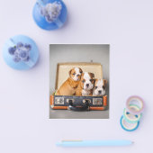 Herrliche Bulldoggen Welpen | Hund Lover Flyer (Einzeln)