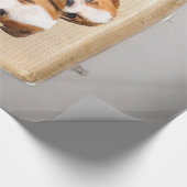 Herrliche Bulldoggen Welpen | Hund Lover Geschenkpapier (Ecke)