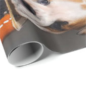 Herrliche Bulldoggen Welpen | Hund Lover Geschenkpapier (Rolleneckpunkt)