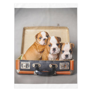 Herrliche Bulldoggen Welpen | Hund Lover Tischdecke