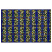 Herrliche Delphinium-Blume handgemalt Stoff (Fat Quarter (45,7 x 55,9 cm))