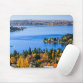 Herrliche Farben des Falles bei Bellevue Mousepad (Mit Mouse)