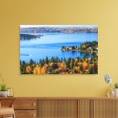 Herrliche Farben im Bellevue Leinwanddruck (Insitu (Wohnzimmer))