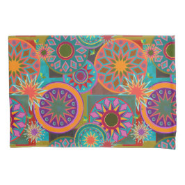 Herrliche farbenfrohe Exotic Pillowcase Kissenbezug