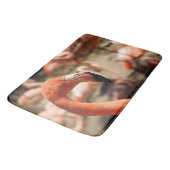 Herrliche Flamingo Bath Mat! Badematte (Schrägansicht)