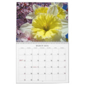 Herrliche Gärten! Calenda Custom Flower Garden Kalender (Mär 2026)