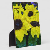 HERRLICHE GARTEN-SONNENBLUMEN FOTOPLATTE (Seite)