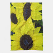 HERRLICHE GARTEN-SONNENBLUMEN HANDTUCH (Vertikal)