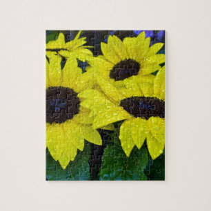 HERRLICHE GARTEN-SONNENBLUMEN PUZZLE